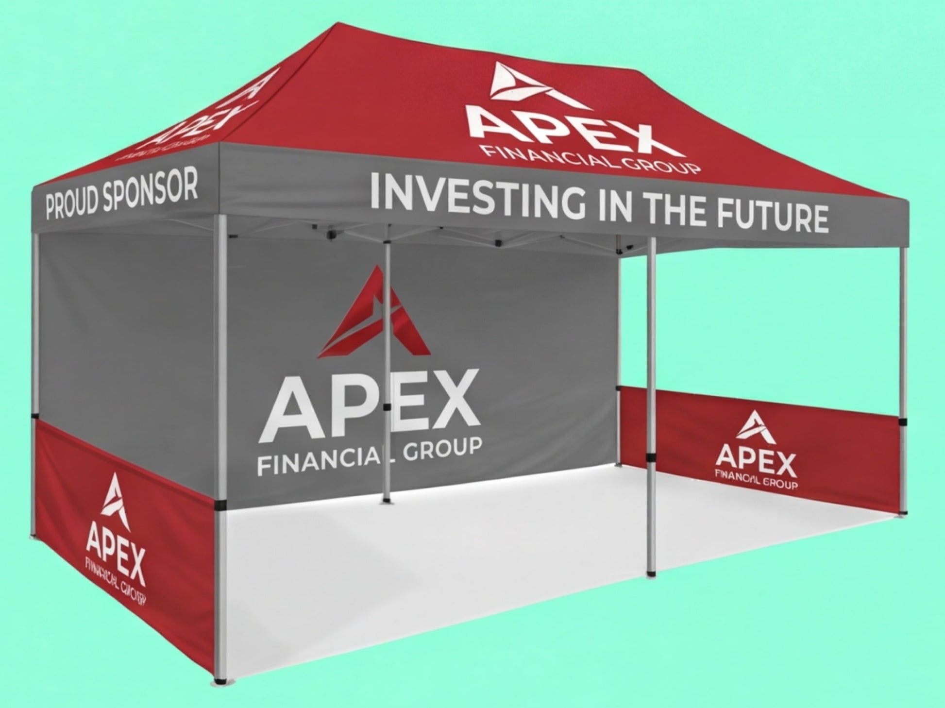 Custom Canopy Tent 10x20 for for Corporate Sponsors