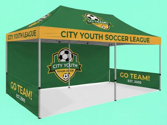 Custom Canopy Tent 10x20 for for Youth Sports Leagues