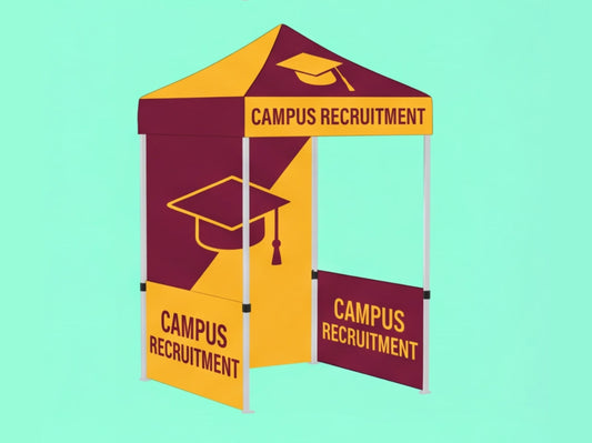 Custom Canopy Tent 5x5 for Campus Recruitment