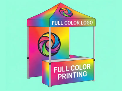 Custom Canopy Tent 5x5 for with Full-Color Logo