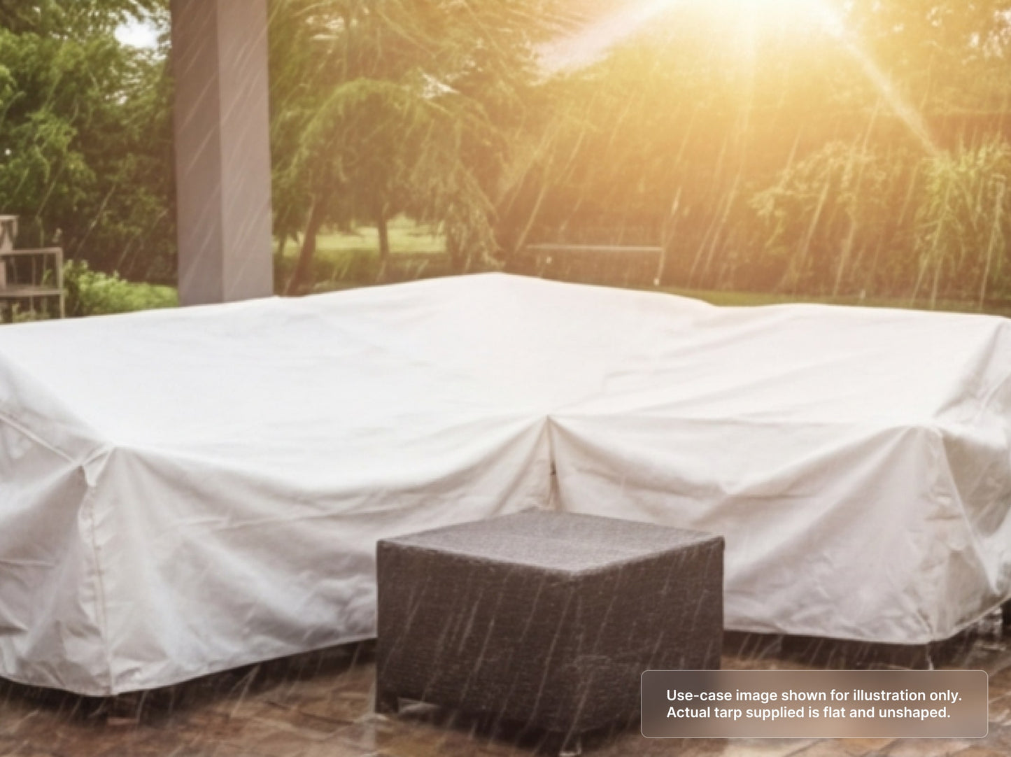 Custom Heavy Duty Vinyl Tarp for All-Weather