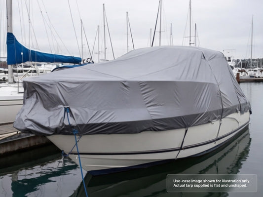 Custom Heavy Duty Vinyl Tarp for Boat Winter Cover