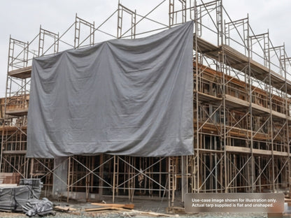 Custom Heavy Duty Vinyl Tarp for Construction