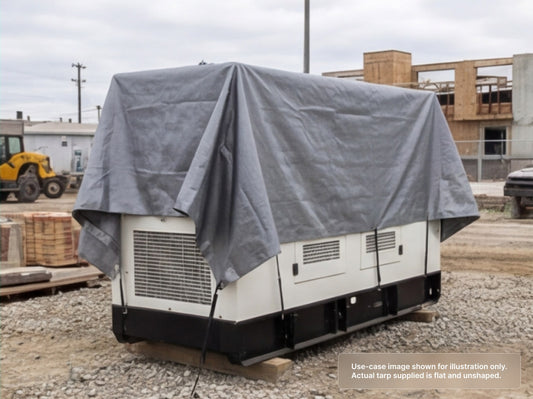 Custom Heavy Duty Vinyl Tarp for Equipment Cover