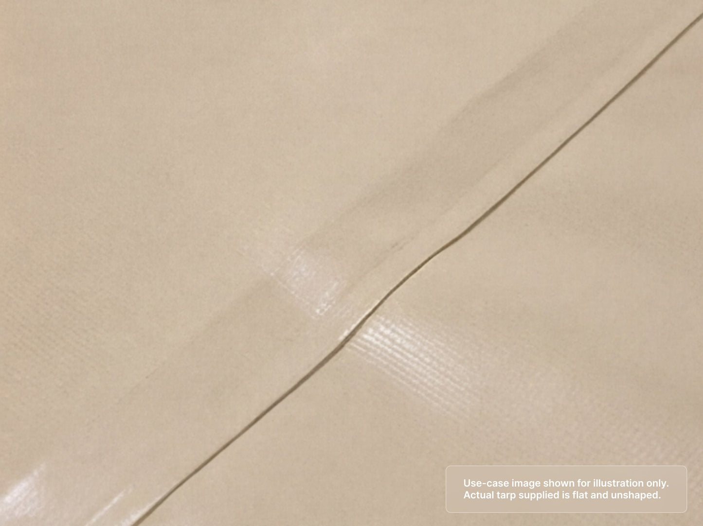 Custom Heavy Duty Vinyl Tarp for Heat Welded Seams