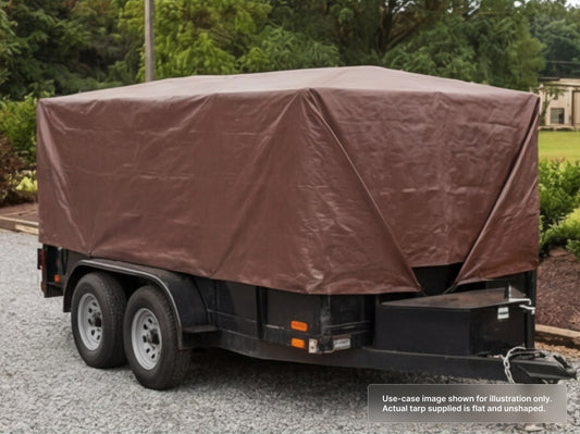 Custom Heavy Duty Vinyl Tarp for Landscaping