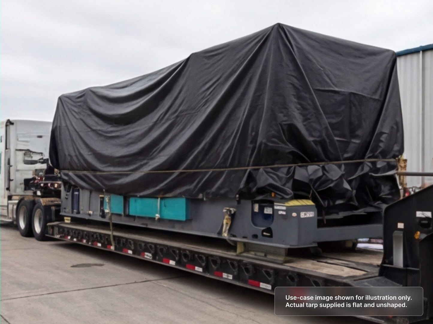 Custom Heavy Duty Vinyl Tarp for Machinery Wrap