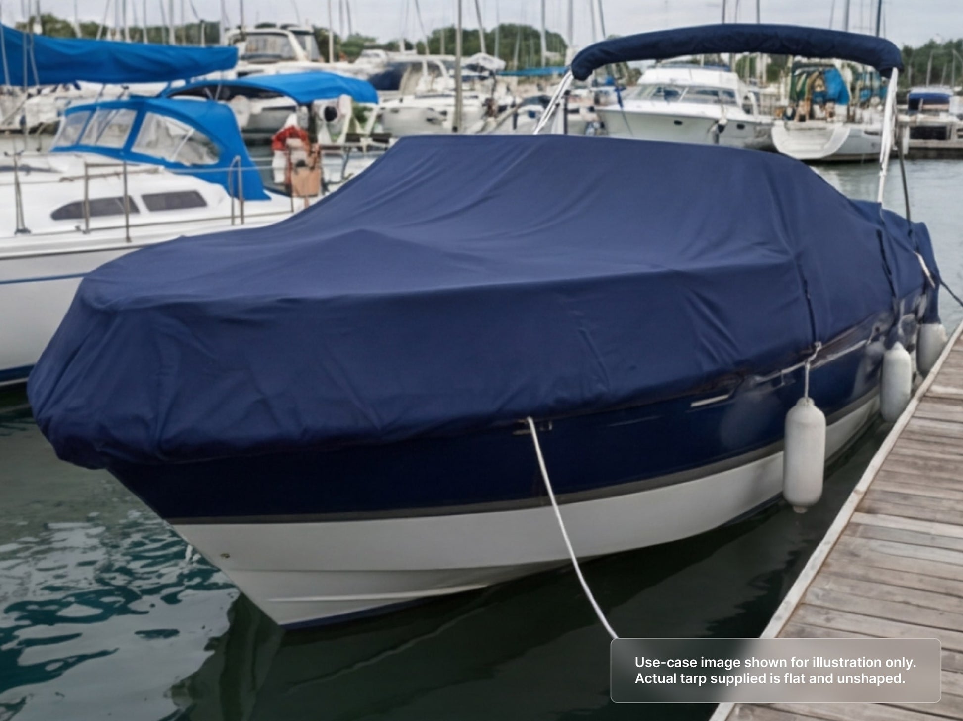 Custom Heavy Duty Vinyl Tarp for Marine & Boating