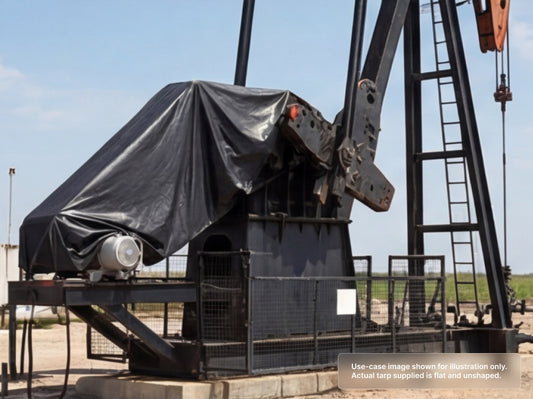 Custom Heavy Duty Vinyl Tarp for Mining