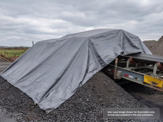 Custom Heavy Duty Vinyl Tarp for Oil & Gas
