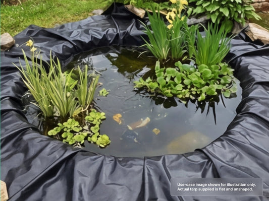 Custom Heavy Duty Vinyl Tarp for Pond Liner