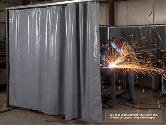 Custom Heavy Duty Vinyl Tarp for Welding Curtain