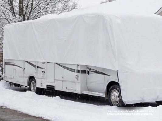 Custom Heavy Duty Vinyl Tarp for Winter Storage