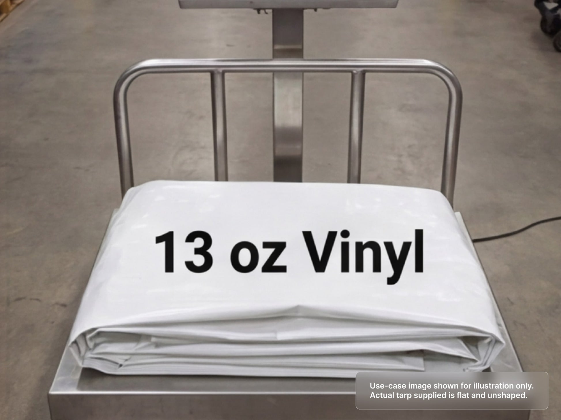 Custom Heavy Duty Vinyl Tarp with 13 oz Vinyl