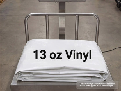 Custom Heavy Duty Vinyl Tarp with 13 oz Vinyl