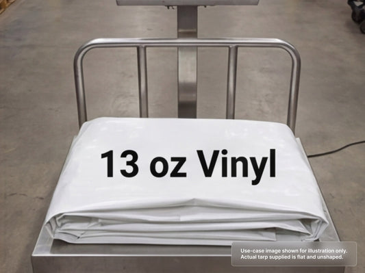 Custom Heavy Duty Vinyl Tarp with 13 oz Vinyl