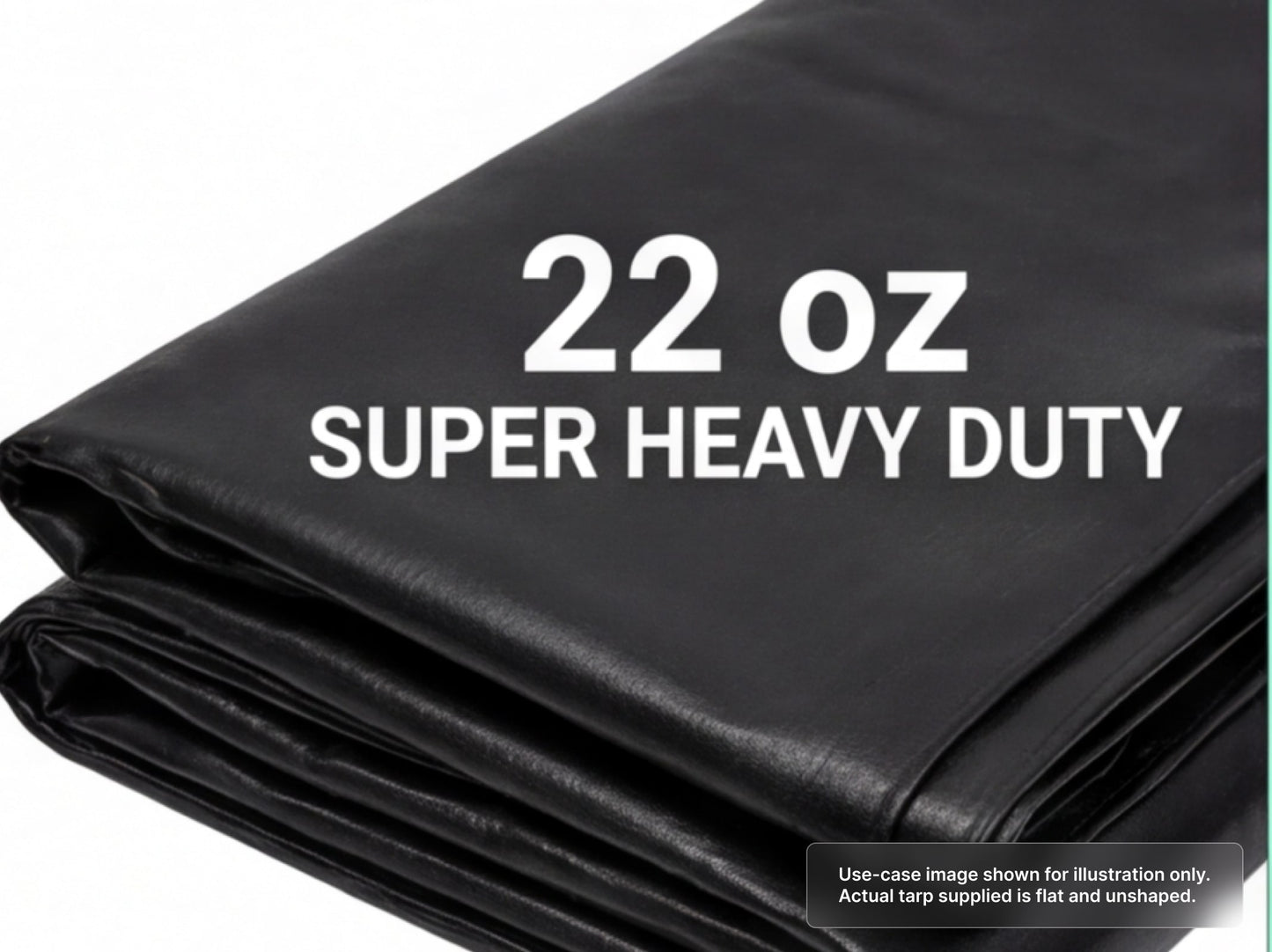 Custom Heavy Duty Vinyl Tarp with 22 oz Super Heavy Duty