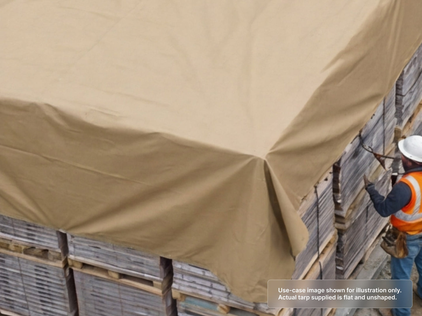 Custom Heavy Duty Vinyl Tarp with Commercial Grade