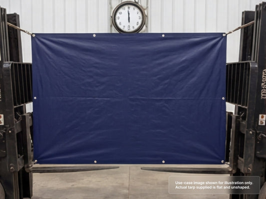 Custom Heavy Duty Vinyl Tarp with High Tensile Strength