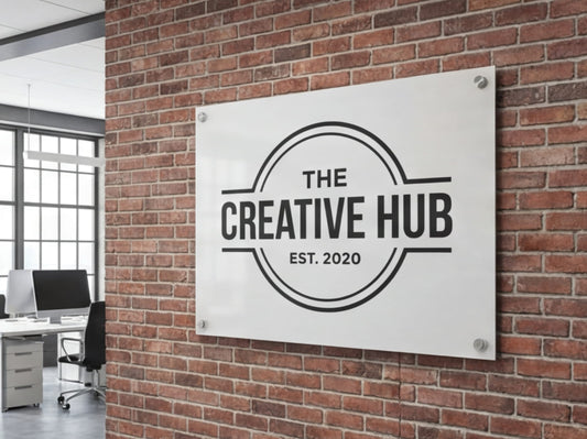 Custom Acrylic Signs for Business Owners