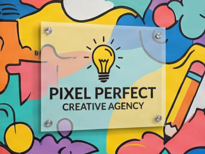 Custom Acrylic Signs for Creative Agencies