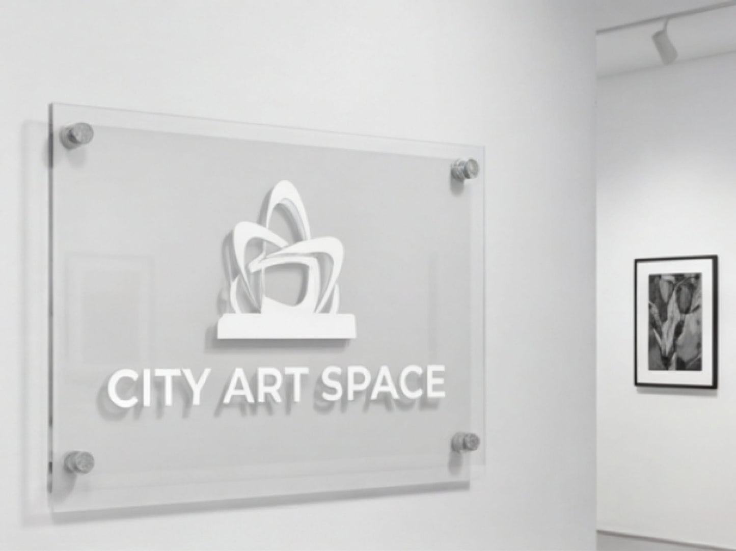 Custom Acrylic Signs for Gallery Wall