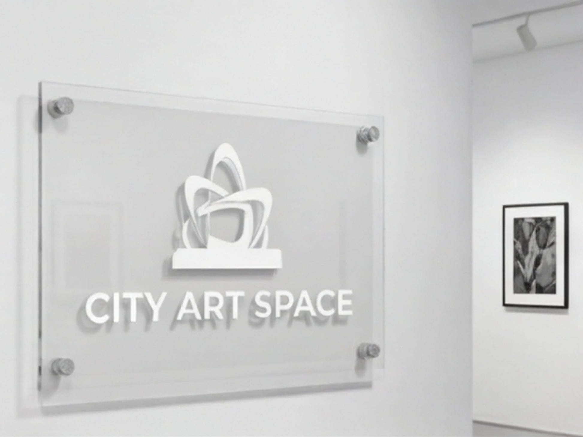 Custom Acrylic Signs for Gallery Wall