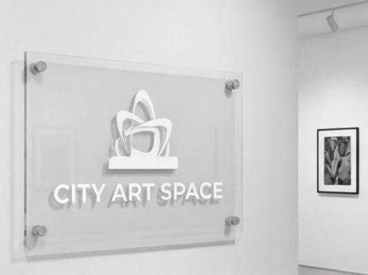 Custom Acrylic Signs for Gallery Wall