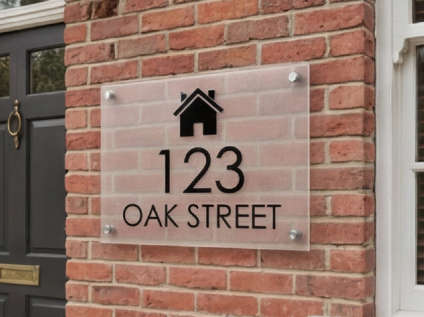 Custom Acrylic Signs for House Address Sign