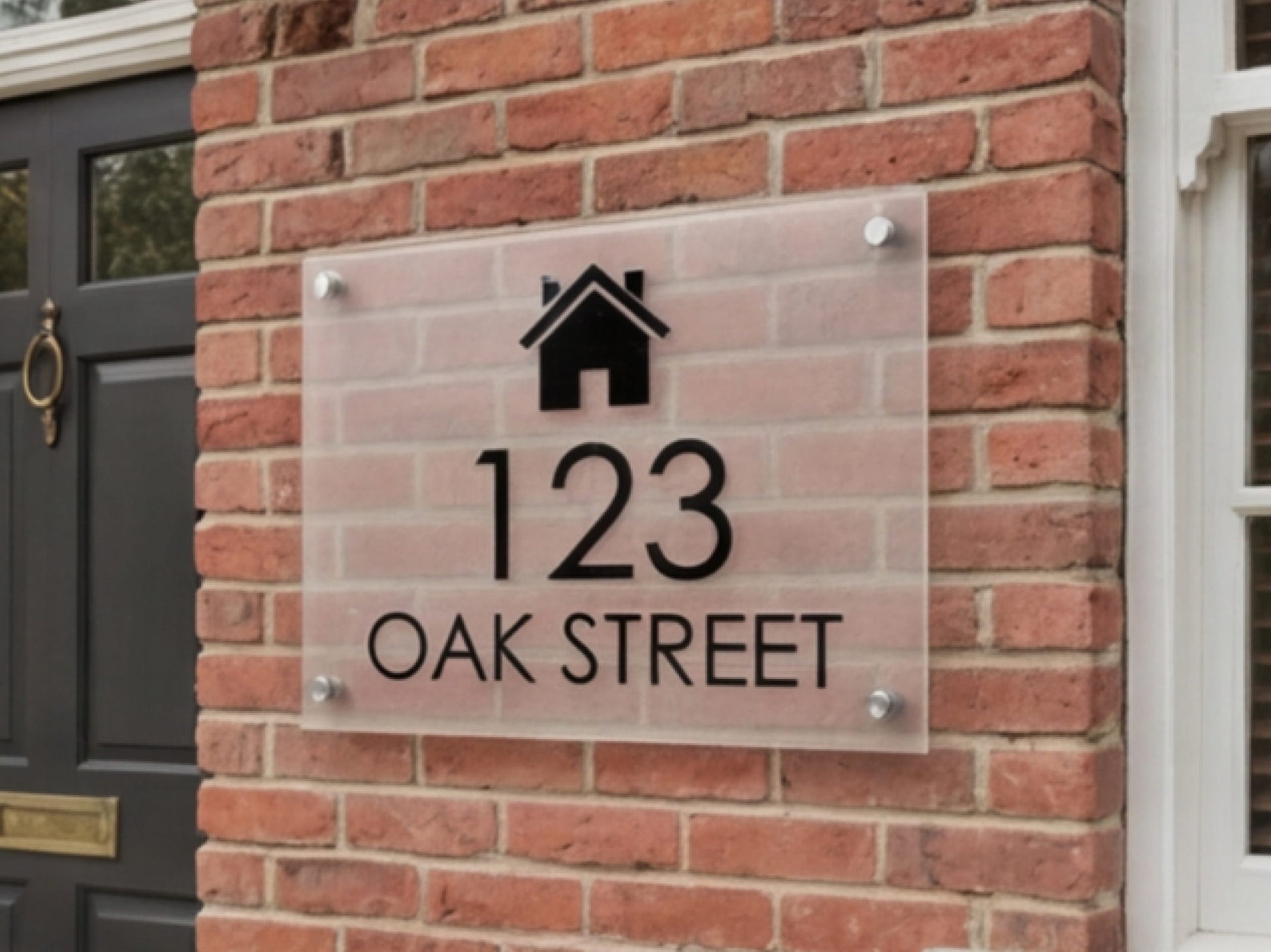 Custom Acrylic Signs for House Address Sign