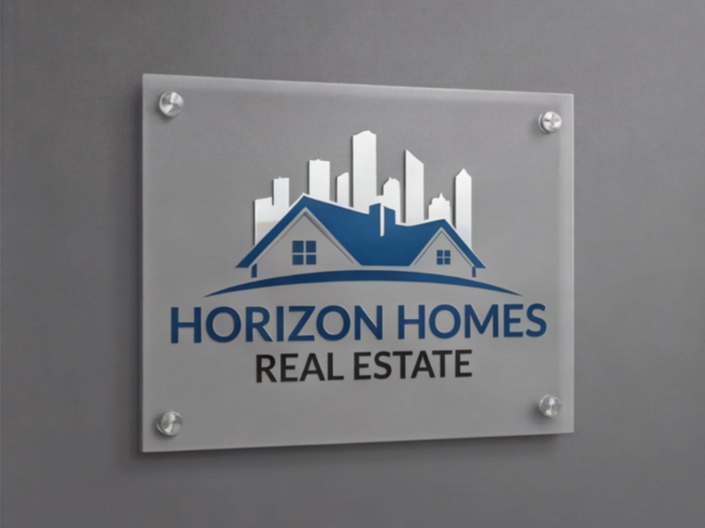Custom Acrylic Signs for Real Estate Agencies
