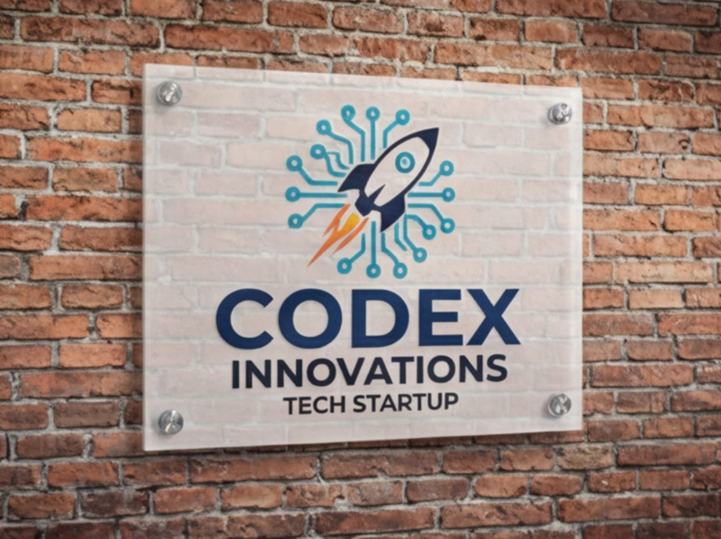 Custom Acrylic Signs for Tech Startups