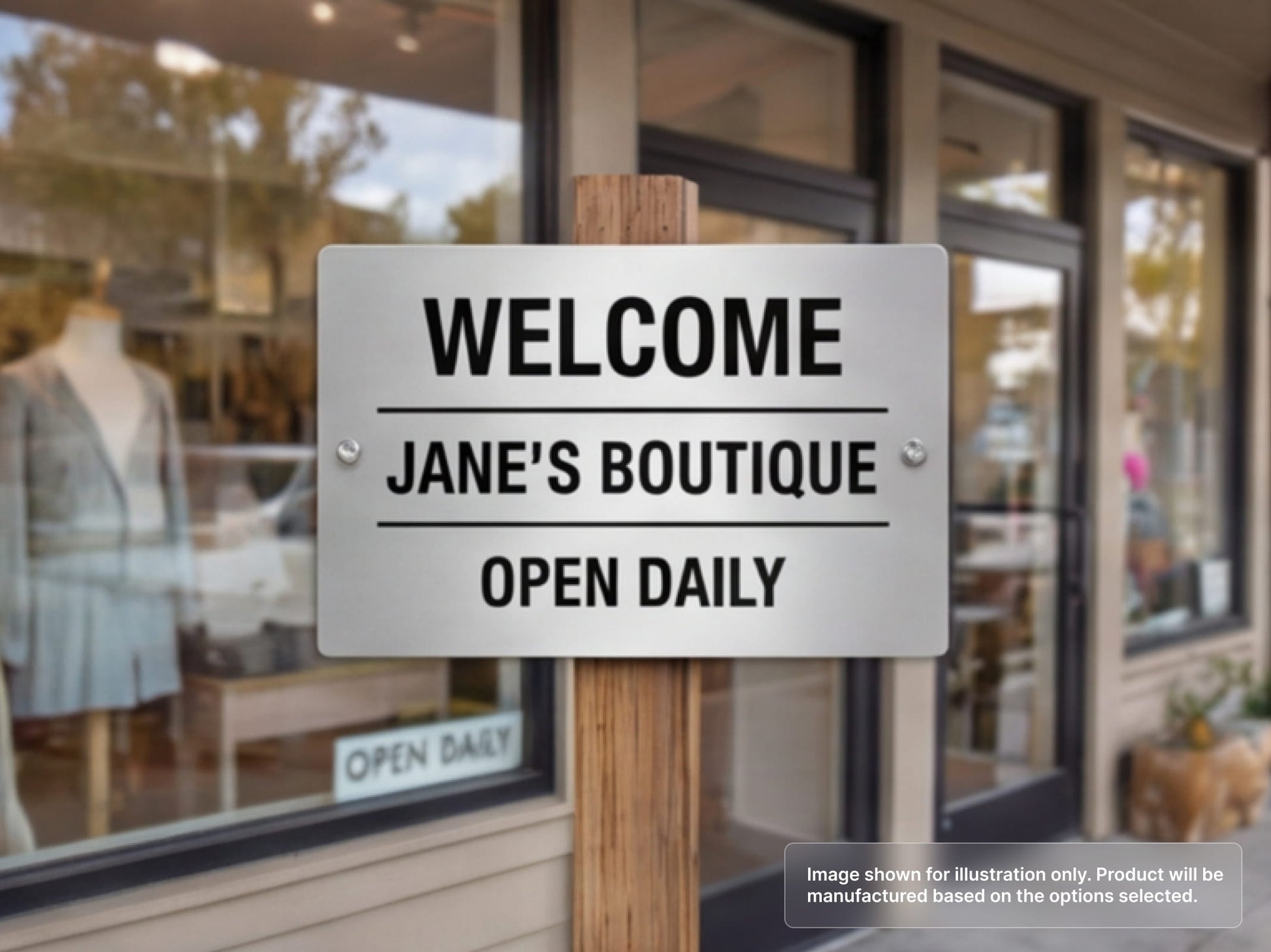 Custom Aluminum Signs for Business Owners