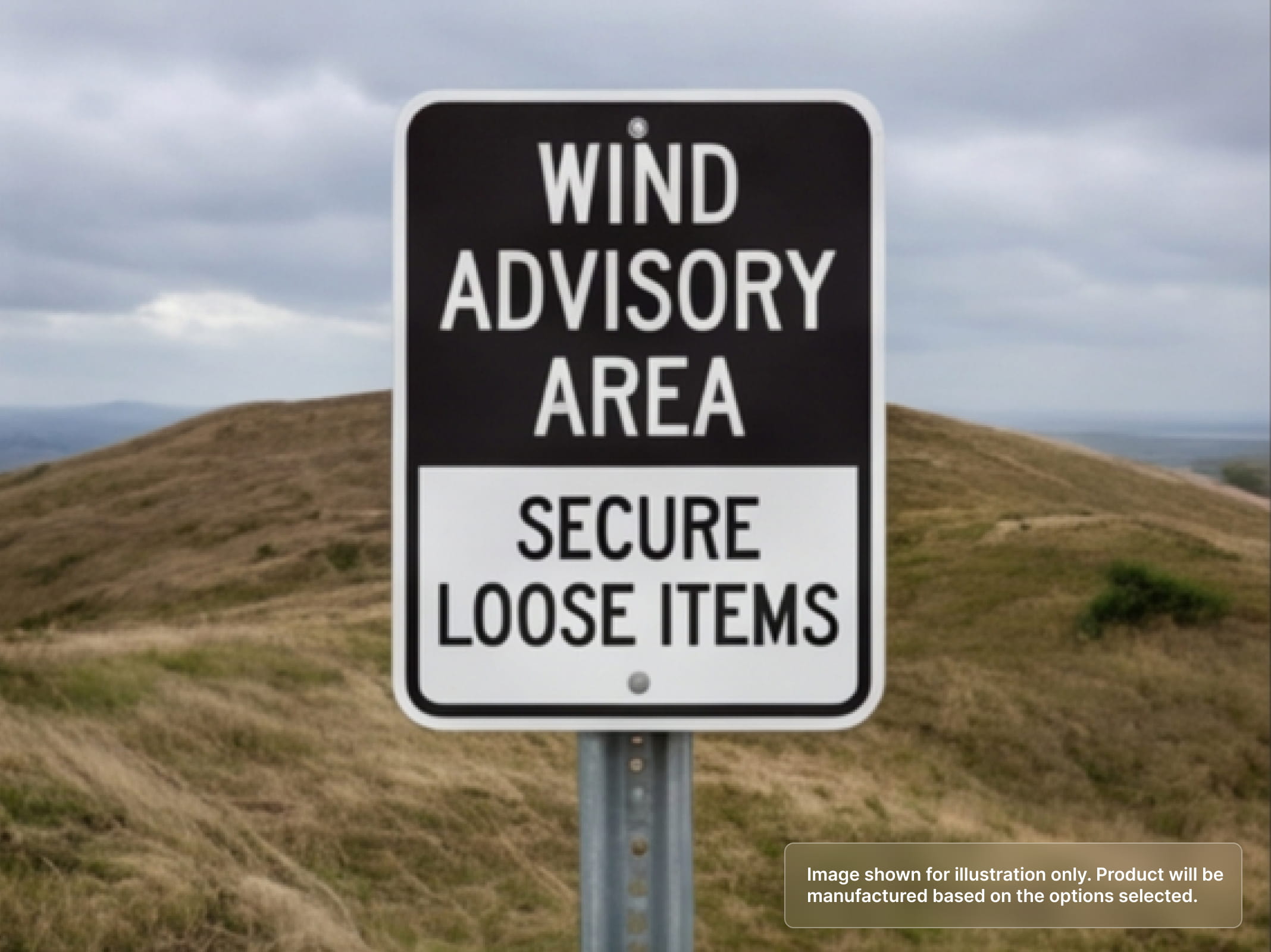 Custom Aluminum Signs for High Wind Areas – PRINTDRILL