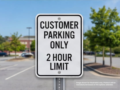 Custom Aluminum Signs for Parking Signs