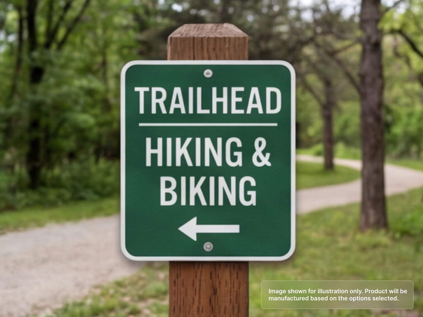 Custom Aluminum Signs for Parks and Recreation