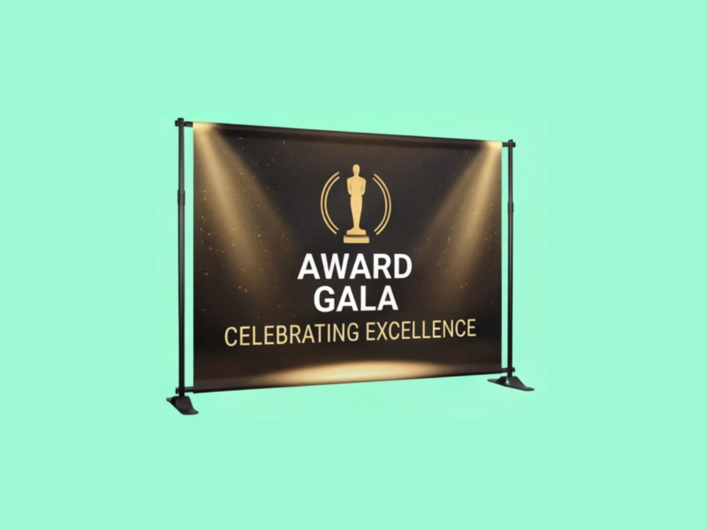 Custom Backdrop Stand for Award Shows