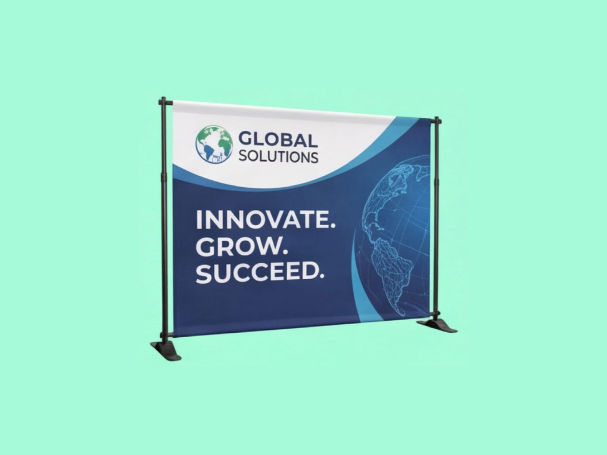 Custom Backdrop Stand for Banner Frame