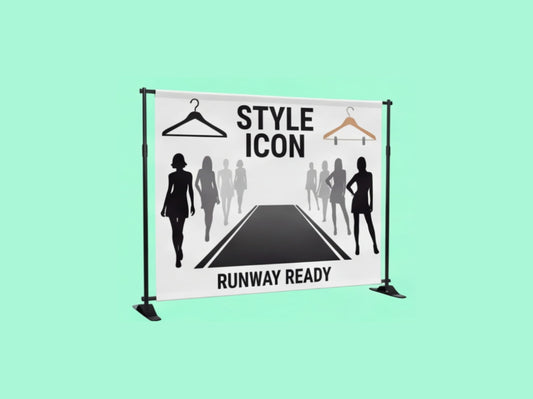 Custom Backdrop Stand for Fashion & Modeling