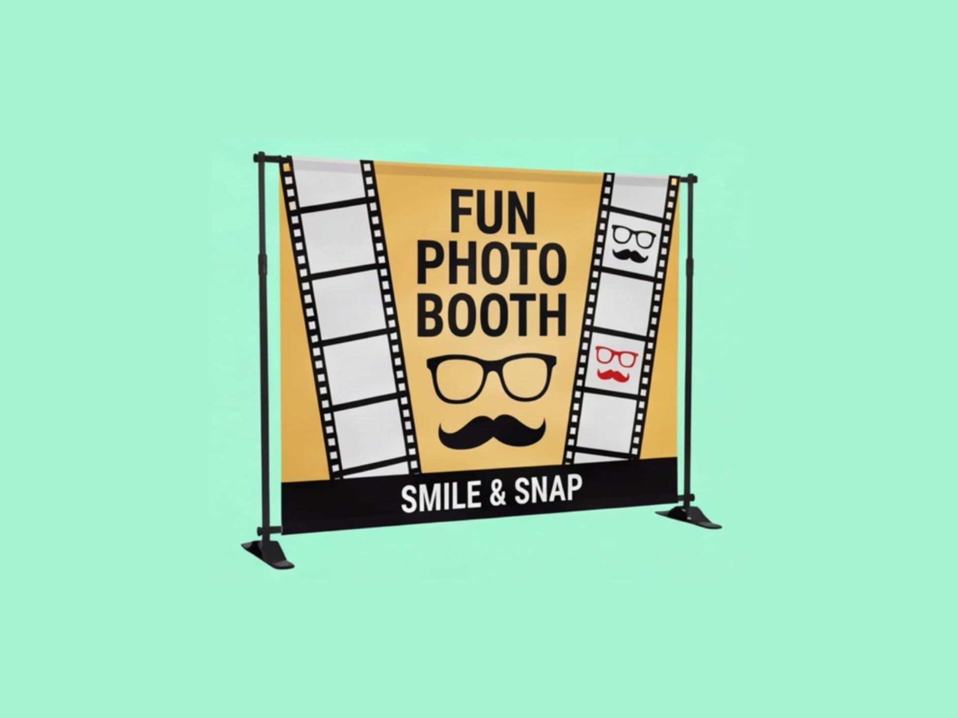 Custom Backdrop Stand for Photo Booths