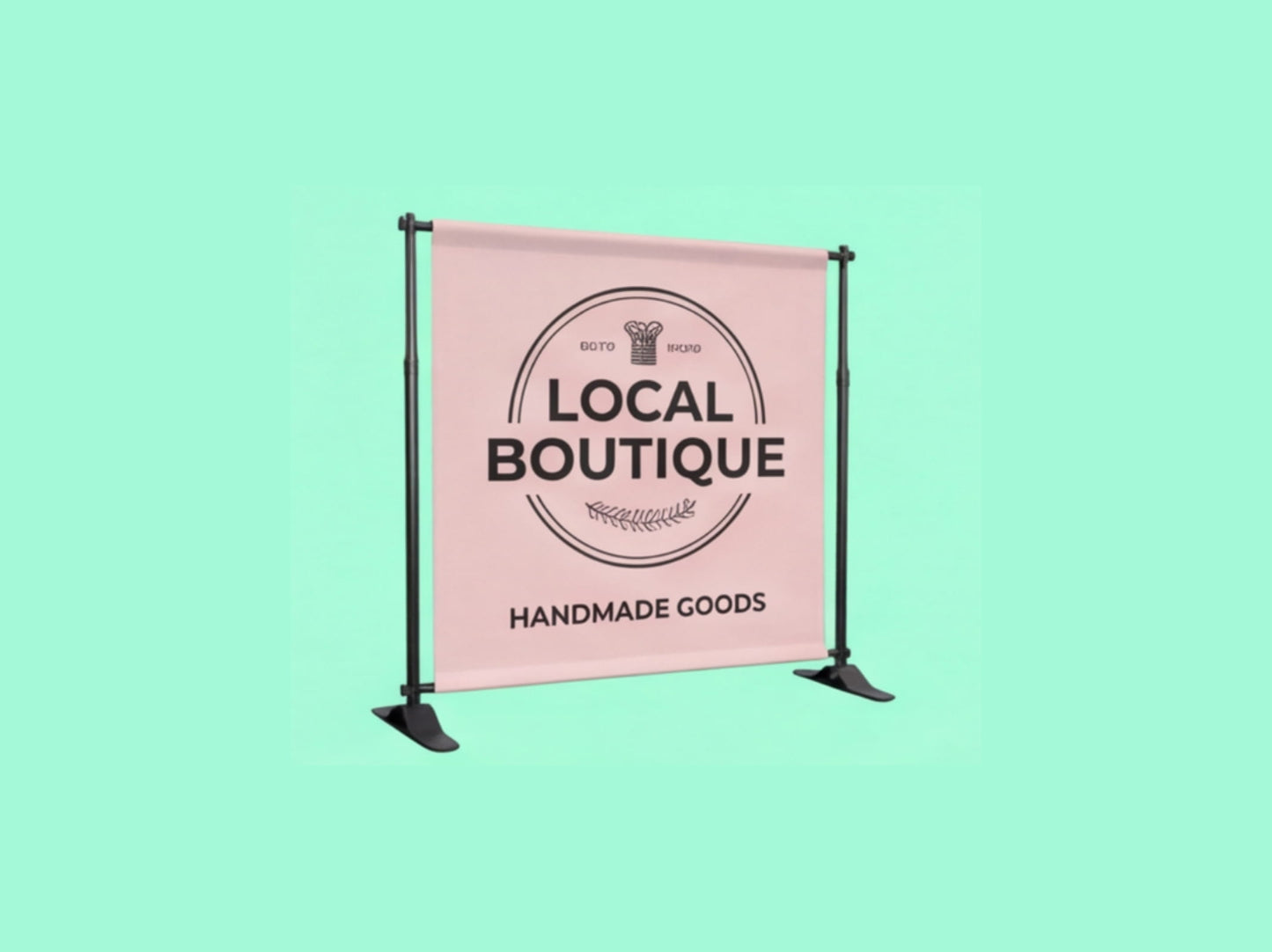 Custom Backdrop Stand for Small Compact