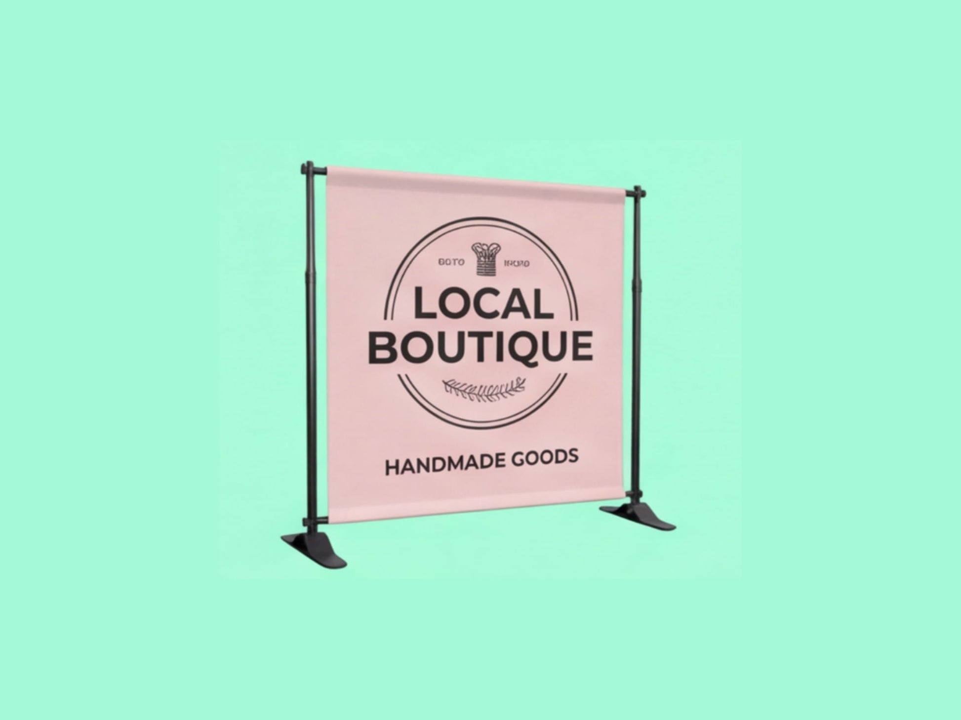 Custom Backdrop Stand for Small Compact