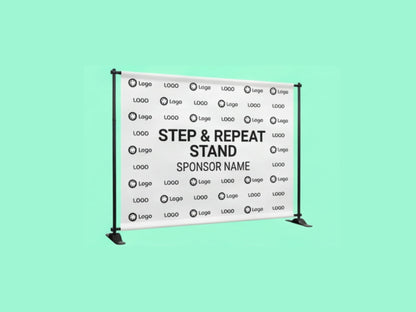 Custom Backdrop Stand for Step and Repeat Stand