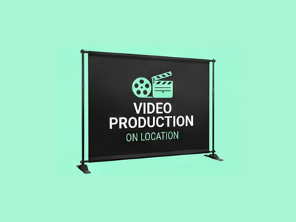Custom Backdrop Stand for Video Production