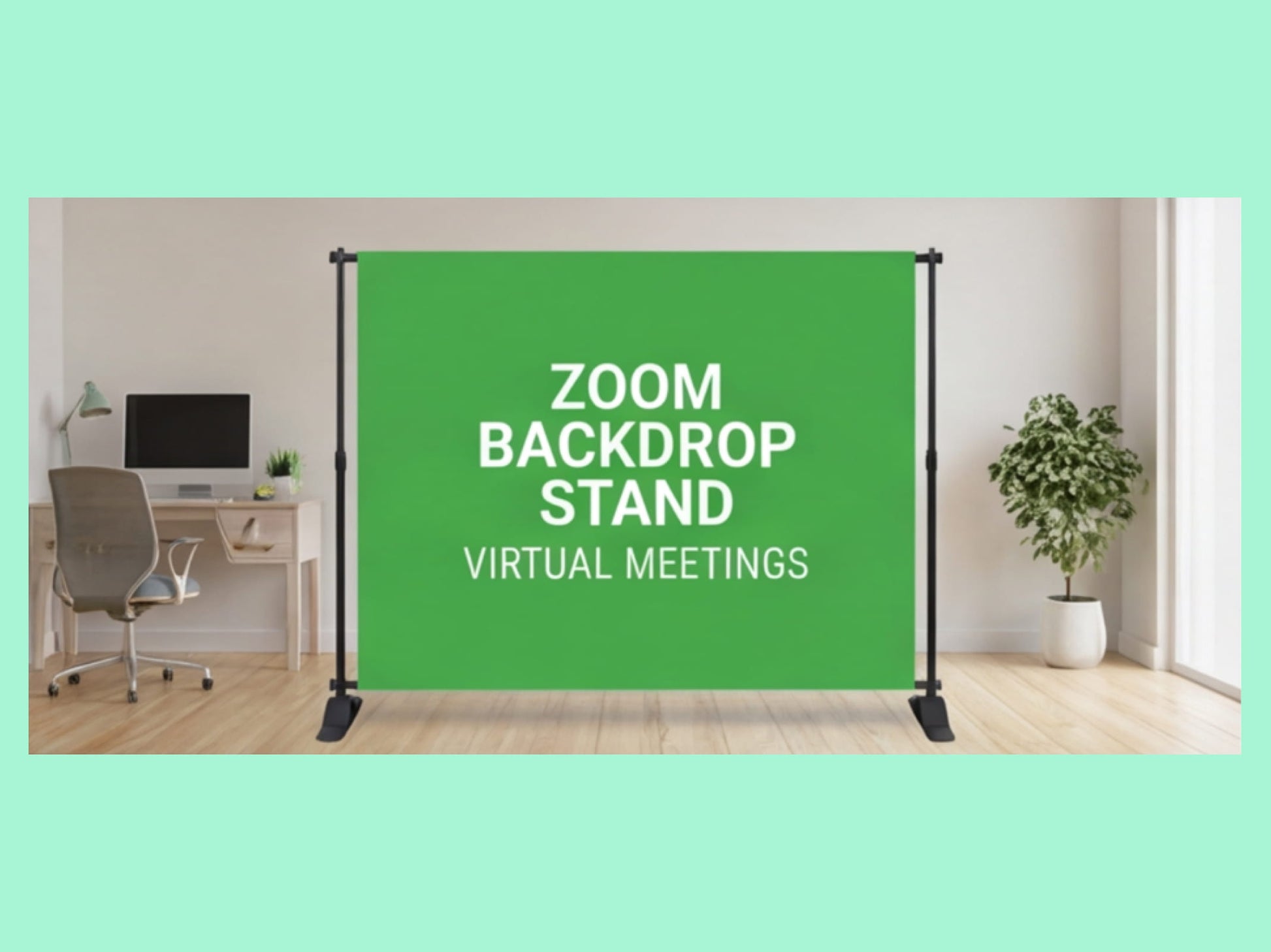 Custom Backdrop Stand for Zoom Backdrop Stand