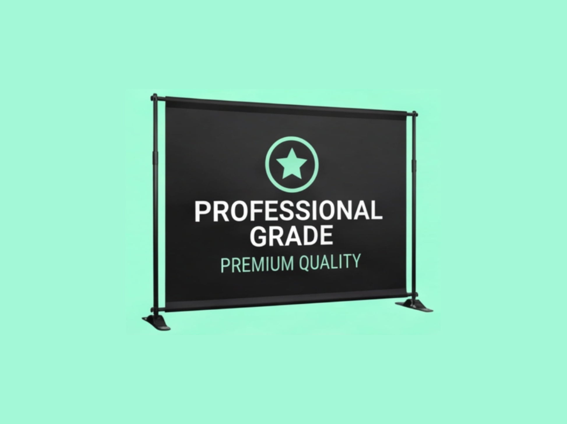 Custom Backdrop Stand of Professional Grade