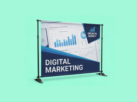 Custom Backdrop Stand with Commercial Grade