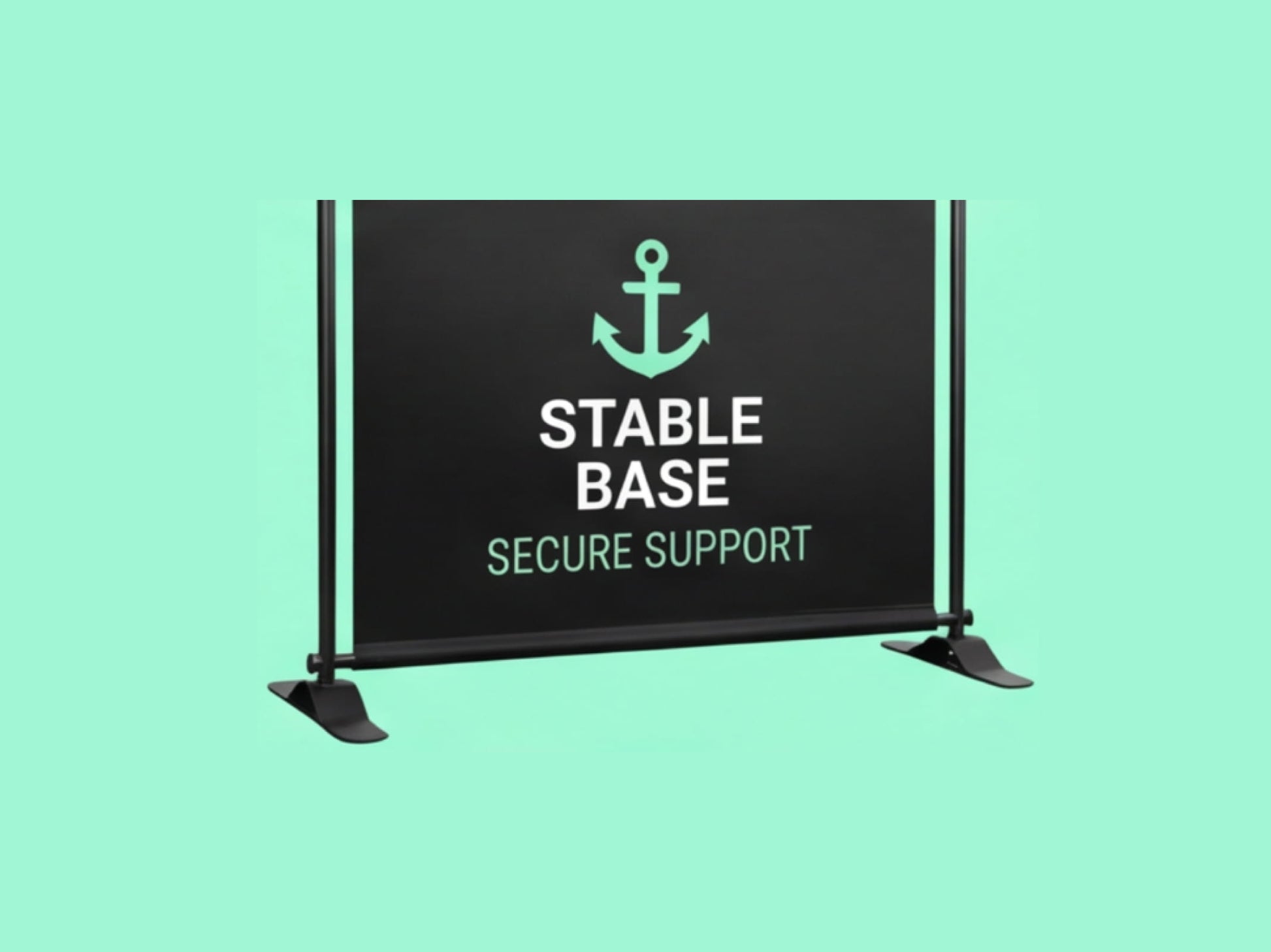 Custom Backdrop Stand with Stable Base