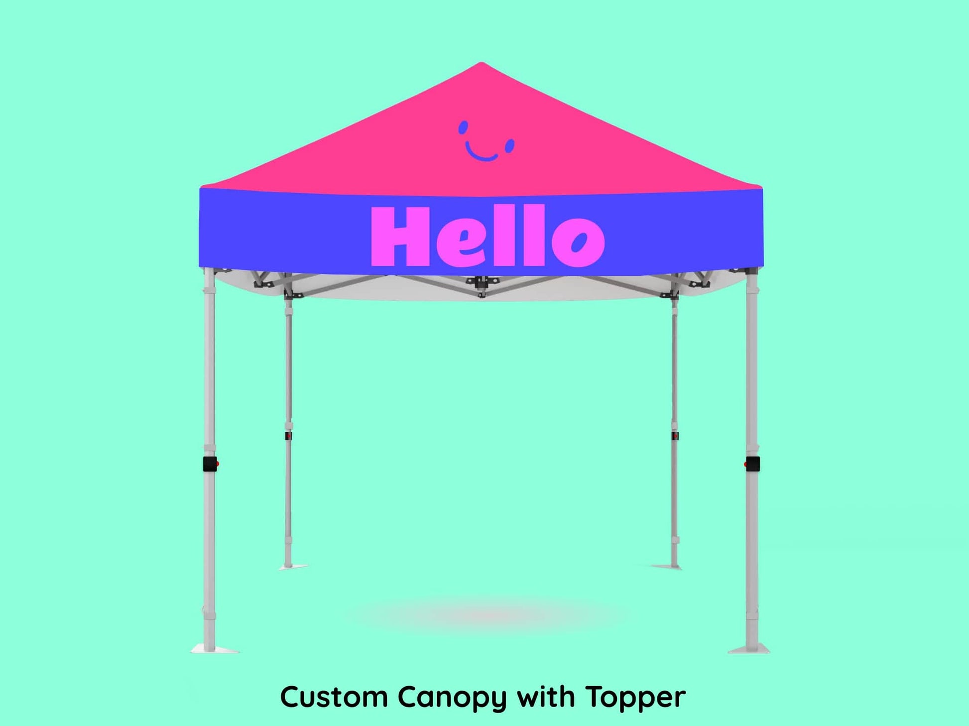 Custom Canopy with Topper