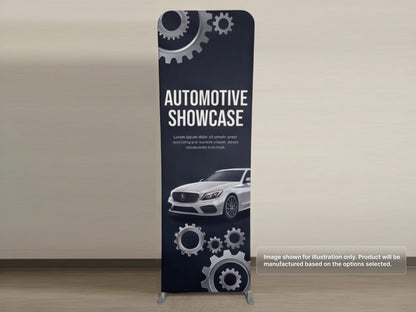 Custom Extend Tension Fabric Stand for Automotive